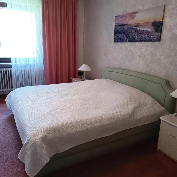 Nichtraucher-Zimmer, mit Sonnenaufgang, Kühlschrank, Ventilator und ruhiger Innenhof Obergeschoss bei Koberstein，位于图青的酒店