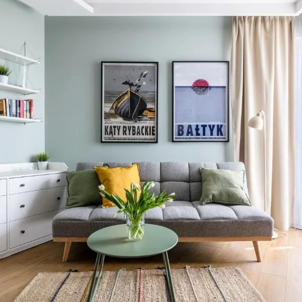 Marina Kąty Rybackie Apartamenty PIAMOLA，位于凯蒂赖贝西的酒店