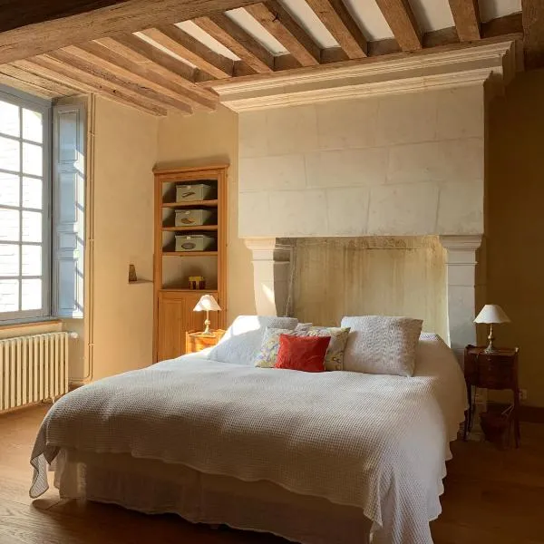Château de la Faverie chambres d hôtes，位于博蒙皮耶-德伯夫的酒店