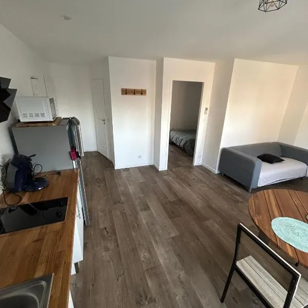 Appartement T2 Saint Malo, Dinard, Dinan et Dol，位于Miniac-Morvan的酒店
