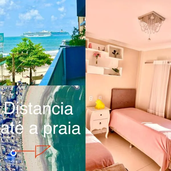 Beira da praia, 2 pessoas, econômico, básico e confortável，位于巴拉奈里奥-坎布里乌的酒店