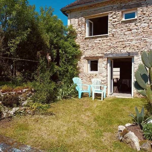 Location gîte palette et papillons en Dordogne，位于Sainte-Eulalie-dʼAns的酒店