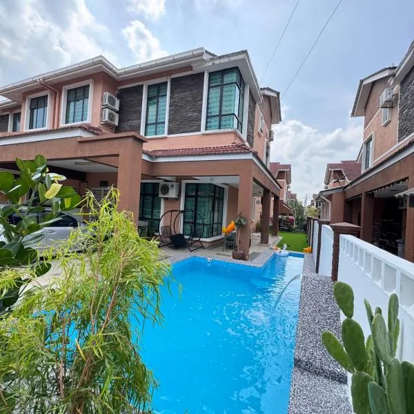 Cahaya Melissa Homestay Private Pool，位于马六甲的酒店