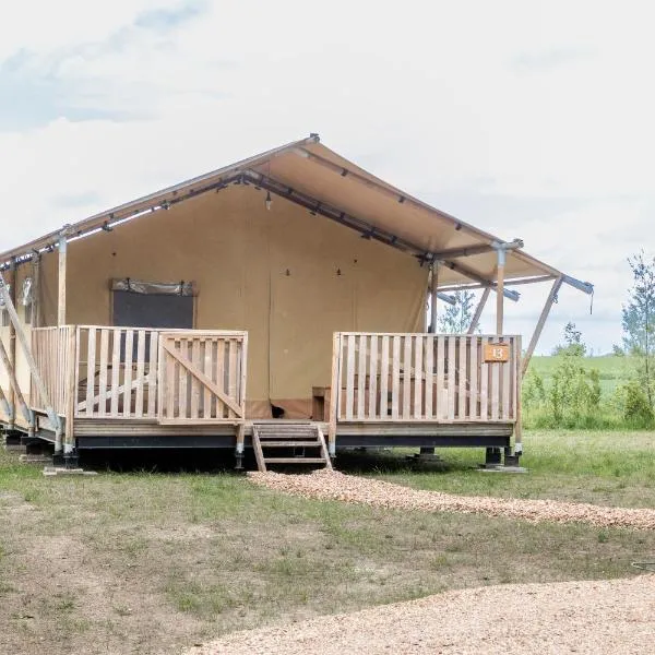Glamping De Zuidvliet Nr 18，位于Wolphaartsdijk的酒店