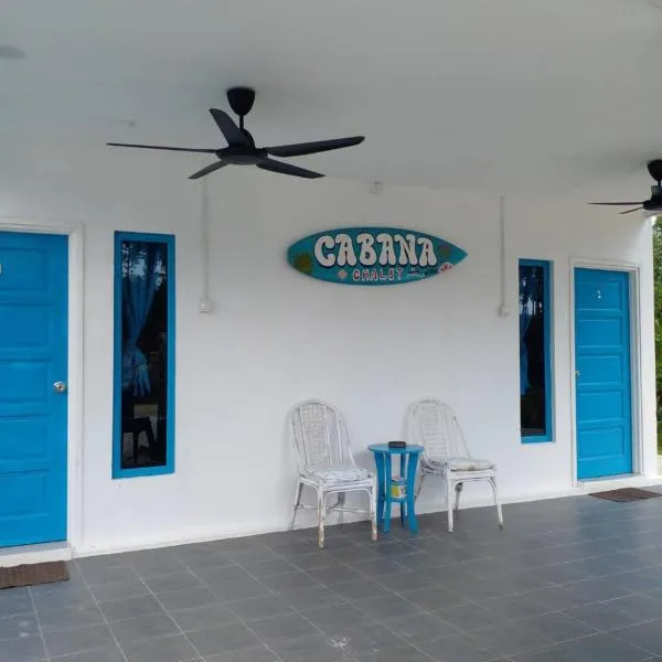 Cabana Chalet Cherating，位于珍拉丁的酒店