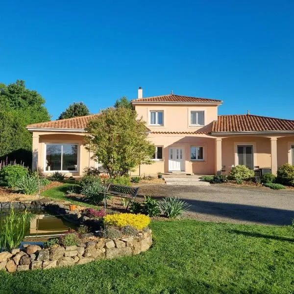 Chambre a la campagne，位于Saint-Martin-de-Jussac的酒店
