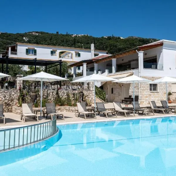 Crystal Blue Hotel, Barbati，位于巴尔巴蒂的酒店