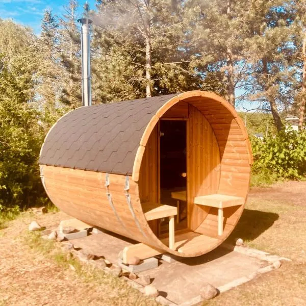 Naturidylle mit Kamin und Sauna in der Schorfheide，位于绍尔夫海德的酒店