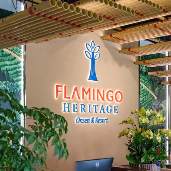 Flamingo Heritage Onsen & Resort Managed by Flamingo Hotels & Resorts，位于Sơn Dương的酒店
