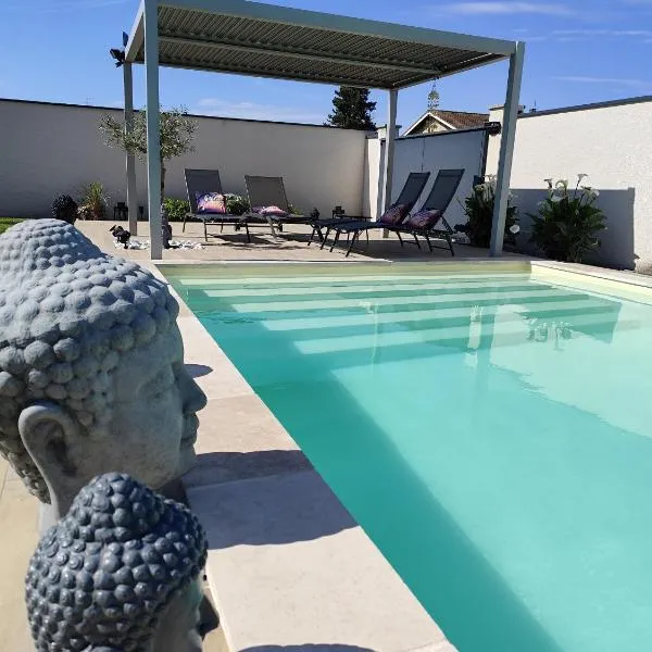 La Villa d'A-Mours，位于Mours-Saint-Eusèbe的酒店