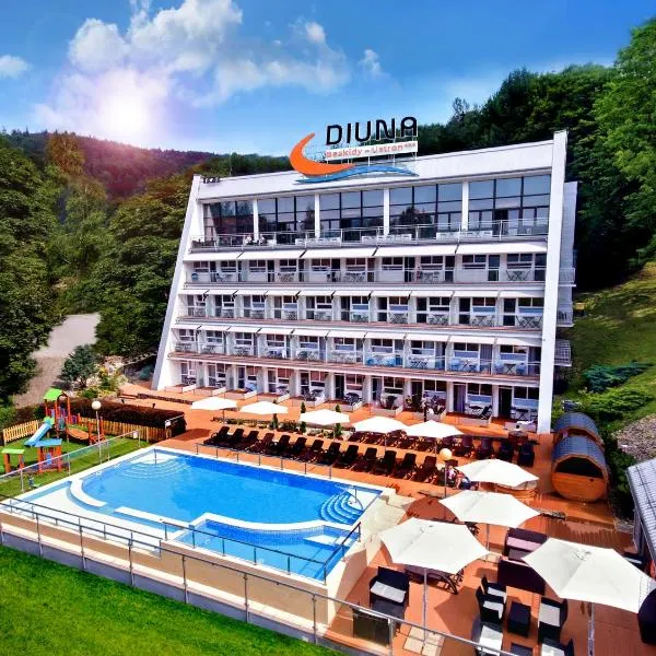 Diuna Beskidy Ustroń - dawny Kolejarz，位于乌斯特龙的酒店
