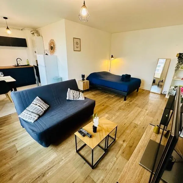 Studio Lumineux avec Balcon - Proche Gare & Centre，位于蒙塔日的酒店