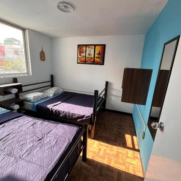 Hospedaje Casa Azul，位于墨西哥城的酒店