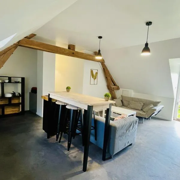 La campagne près de la ville，位于Monnaie的酒店