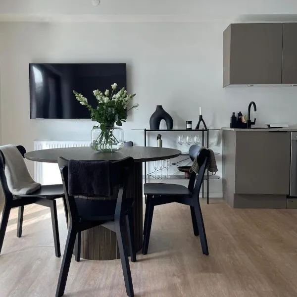 Central nyrenoveret lejlighed i Aalborg，位于奥尔堡的酒店