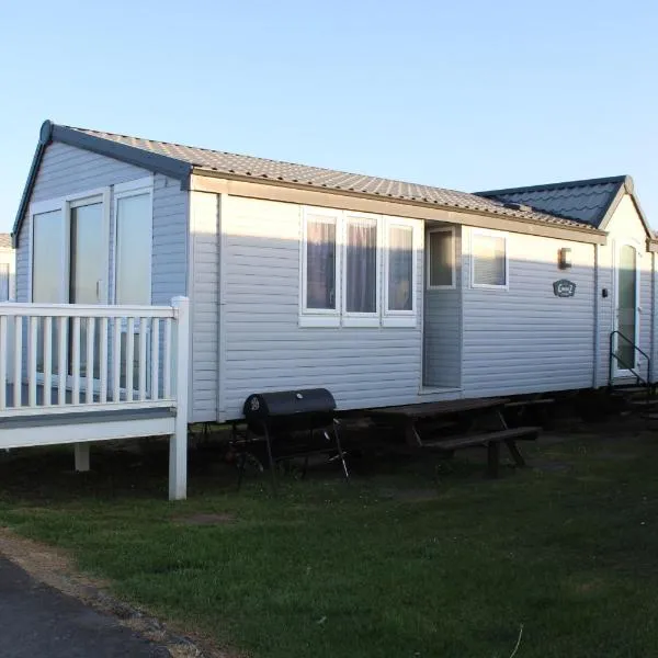 Crimdon Dene Caravan，位于Hart的酒店