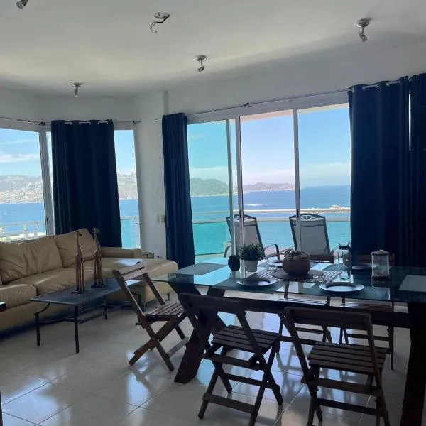 apartment with sea and Island views，位于阿卡普尔科的酒店