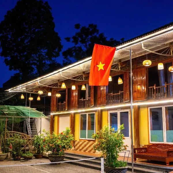 Tien Tour & Homestay，位于Bản Kin的酒店