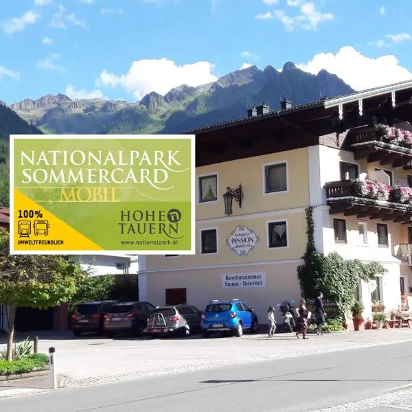 Apart-Pension Oberreiter，位于大格洛克纳山道旁富施的酒店