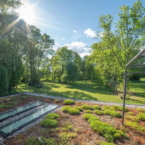 Modernes Gartenatelier am Mühlenfließ，位于Görsdorf的酒店