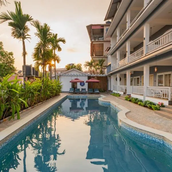 Alaya Stays Gracias Retreat near Ashvem Beach 3 minutes Walk From The Beach，位于莫尔吉姆的酒店