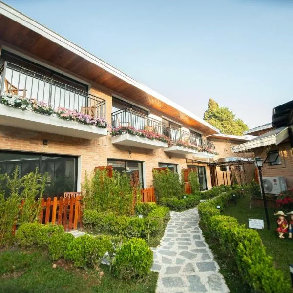 Pousada Santa Felicidade，位于坎波斯杜若尔当的酒店