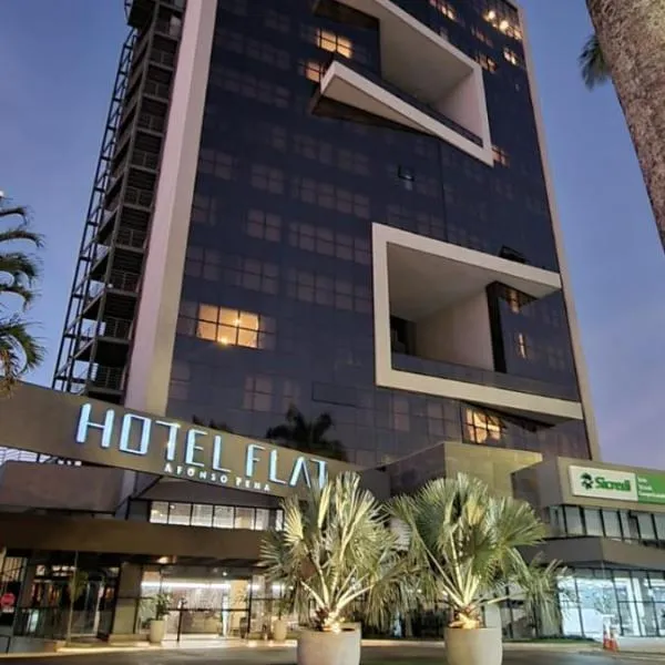 Hotel Flat Afonso Pena e Centro de Convenções Campo Grande，位于大坎普的酒店