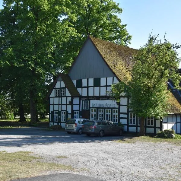 Bartholdskrug by Mini，位于Oerlinghausen的酒店