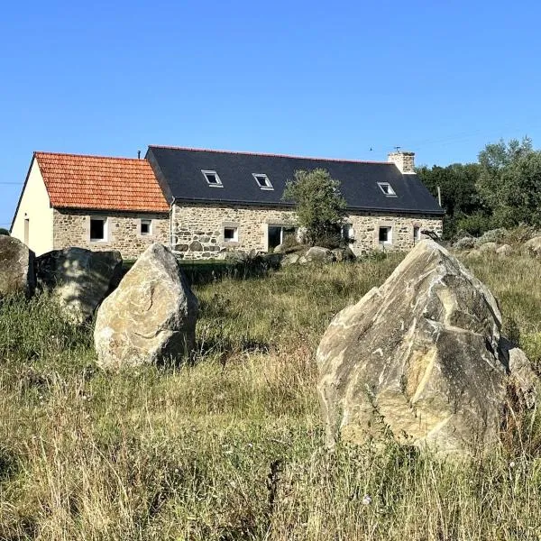 Menhirs et Moutons Ouessant，位于Plouëc-du-Trieux的酒店