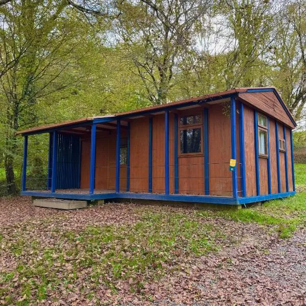 Camping les Lacs d'Armagnac，位于Bretagne-dʼArmagnac的酒店