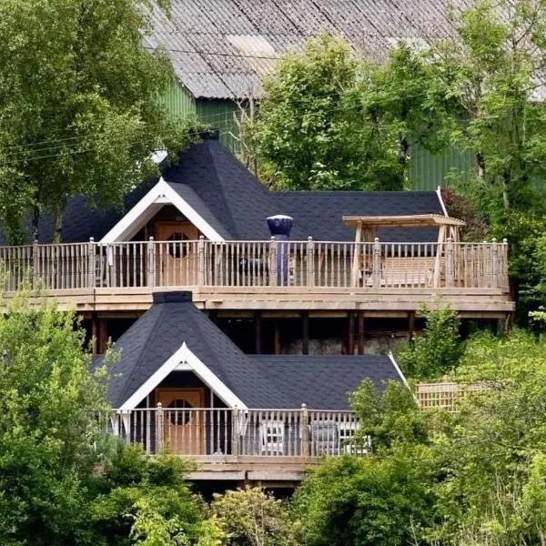 2 - Country cabin Bliss, cosy quiet romantic getaway!，位于Pont Sticill的酒店