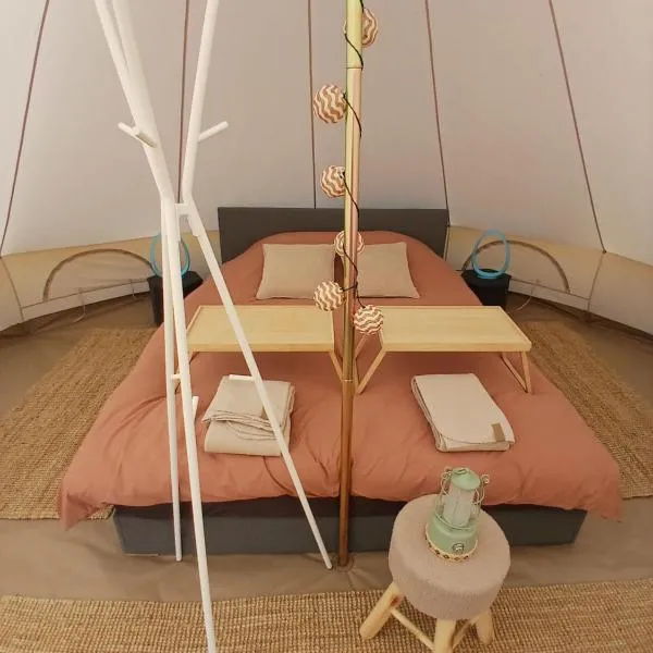Glamping au verger de la Marsale，位于Hannut的酒店