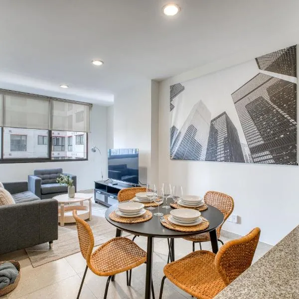 Polanco Boutique Living - Junto a Embajada USA，位于墨西哥城的酒店
