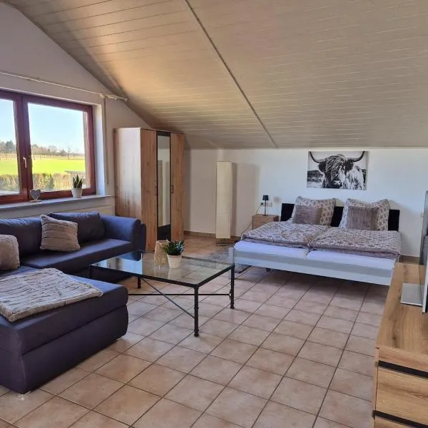 Auszeit und Idylle auf dem Pferdehof，位于Kirchberg an der Murr的酒店
