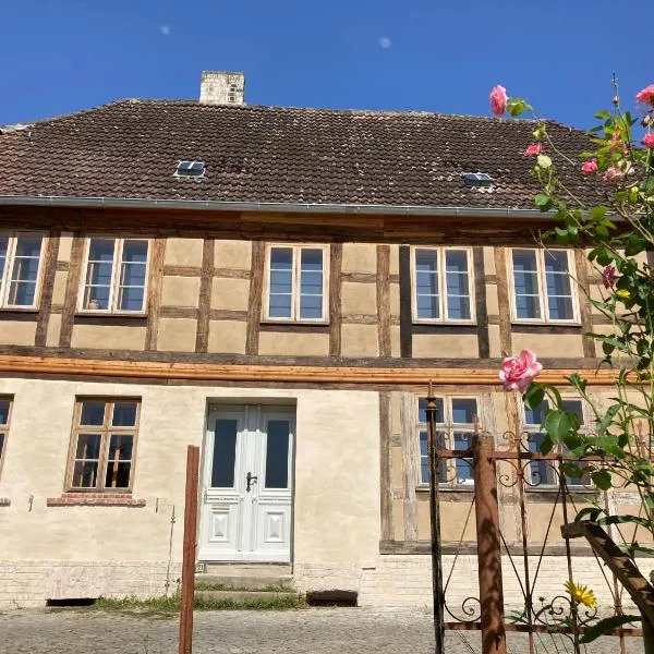 Ferienwohnung Fischerhaus Havelberg，位于哈弗尔贝格的酒店