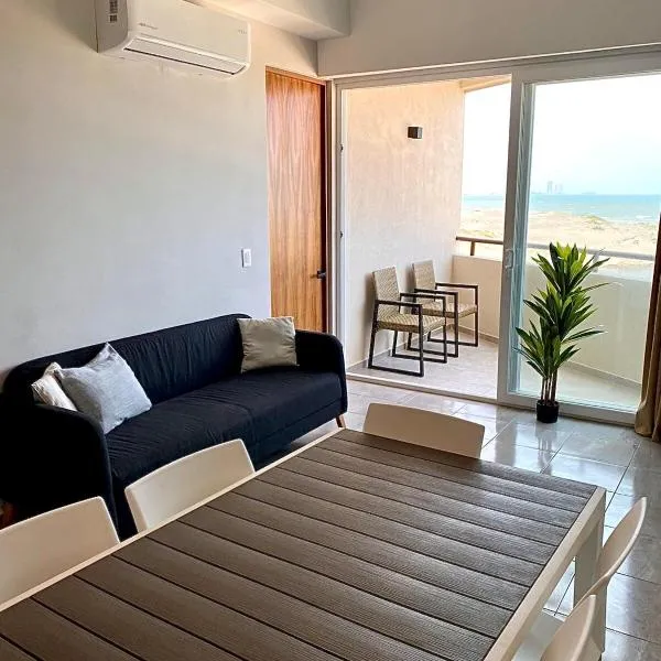 Oceanfront &6pers &Pool &Gym &Golf Club，位于博卡德尔里奥的酒店
