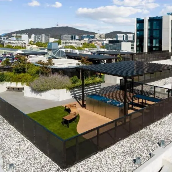 2BR-2BR-1Car-Sleeps 6 CBD Pool，位于堪培拉的酒店