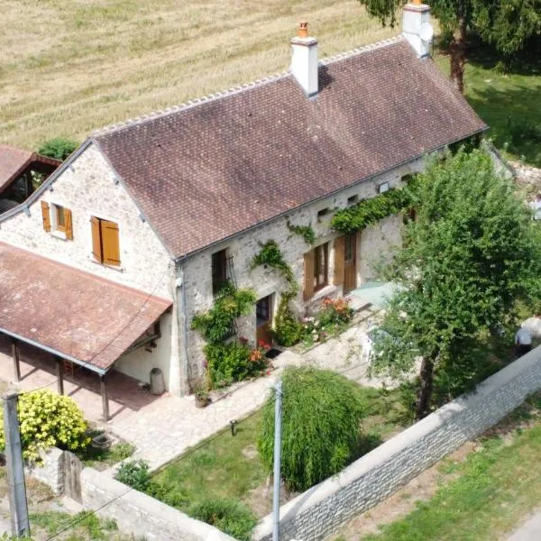 gîte la queue du merle，位于Crux-la-Ville的酒店