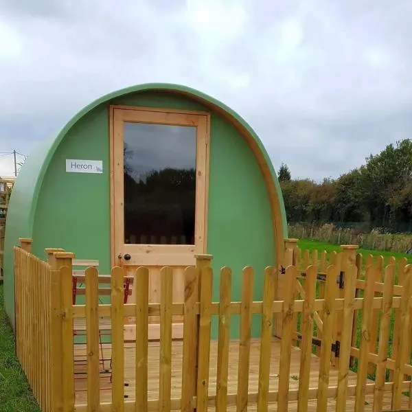 Green Dragon and Kitchen Pod - Sleeps 2 & Parking，位于威尔斯浦的酒店