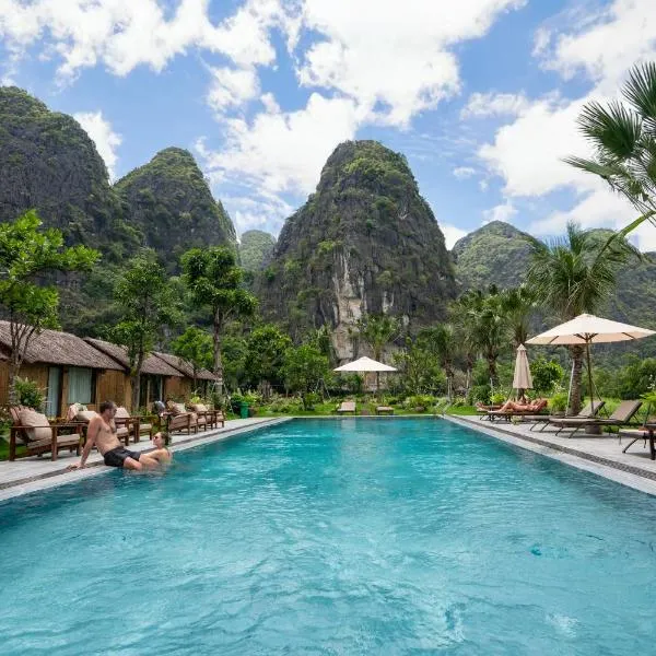 Tam Coc Peaceful Nature，位于Vũ Lâm的酒店