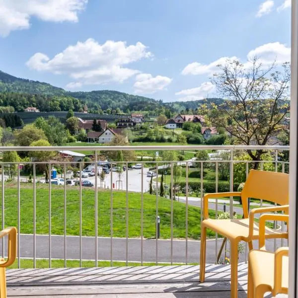 Apfelland Hideaways mit Sauna，位于Puch bei Weiz的酒店