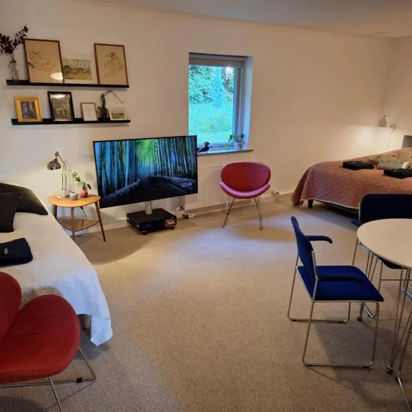 Stort og dejligt værelse med privat bad，位于Hornsyld的酒店