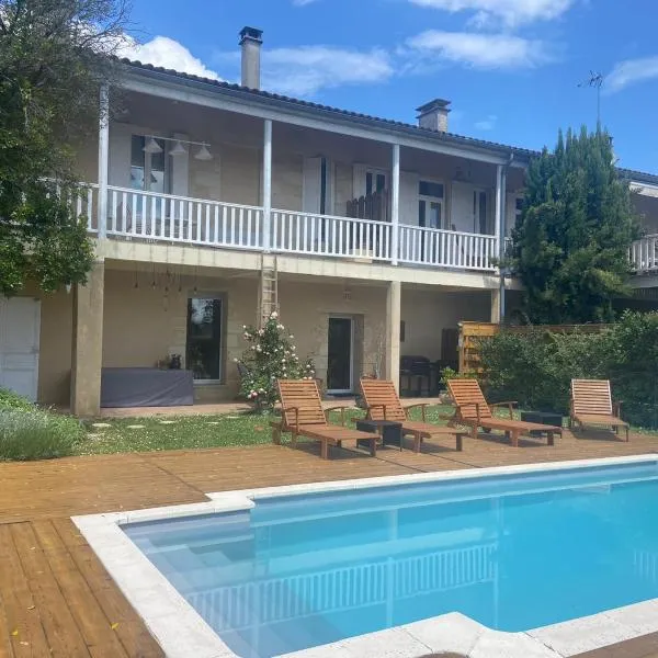 L entre cœur des deux mers，位于卡迪拉克的酒店