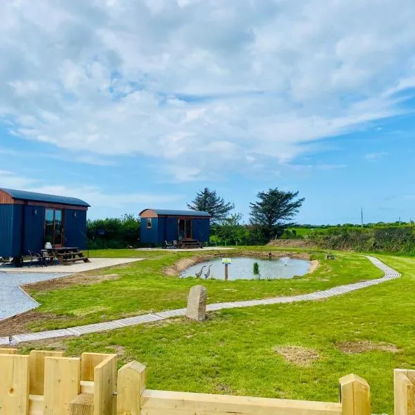 Aberdaron Shepherd Huts，位于阿贝达隆的酒店