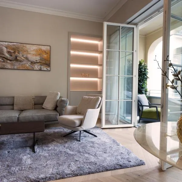 Luxury Home / 2-Raum-Apartment an der Frauenkirche，位于德累斯顿的酒店