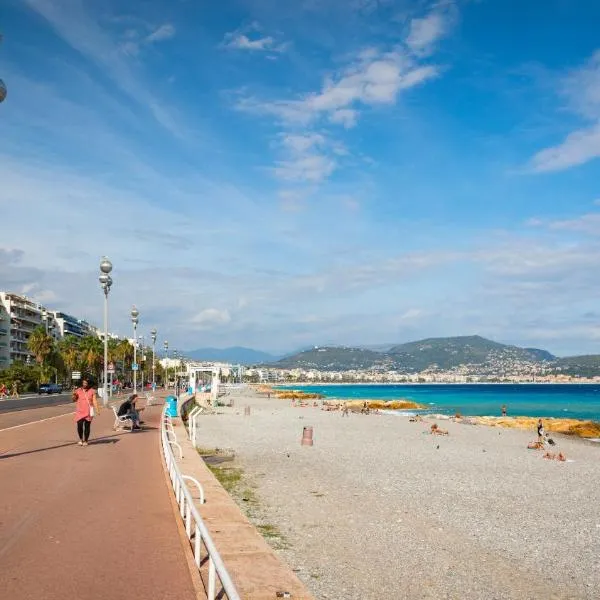 Studio Calif, face tram proche Mer，位于尼斯的酒店