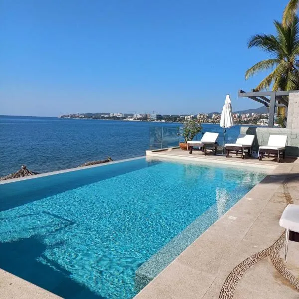 Cozy Beachfront PH Getaway，位于布塞里亚斯的酒店