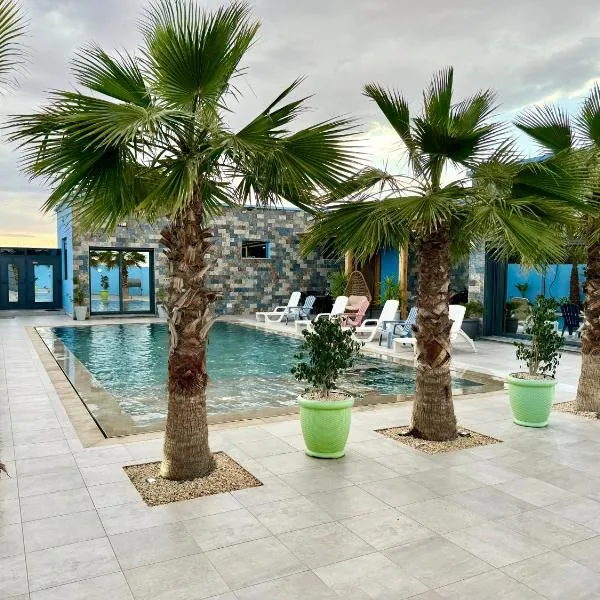 Villa Berkane avec Piscine Jacuzzi privée Sans vis-à-vis，位于Aklim的酒店