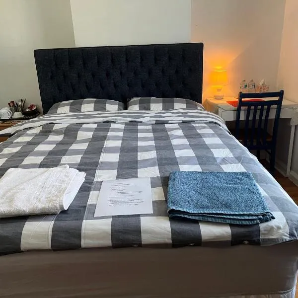 Large Double Bedroom with free on site parking，位于泰晤士河畔金斯顿的酒店