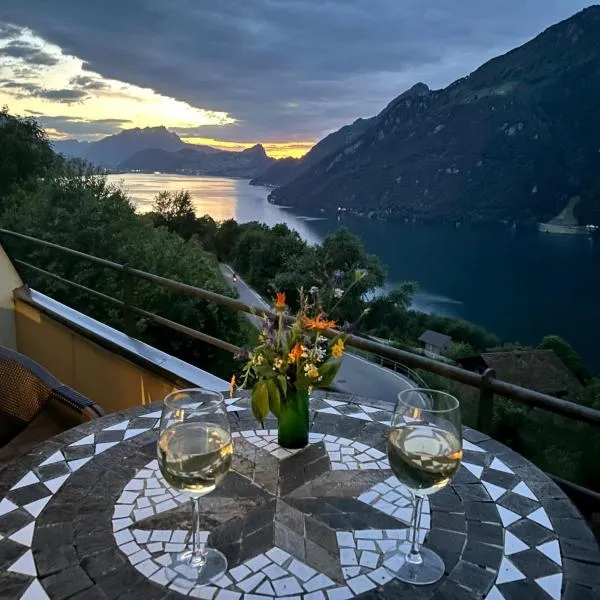 Panorama Lakeside Retreat Seelisberg，位于塞利斯贝格的酒店
